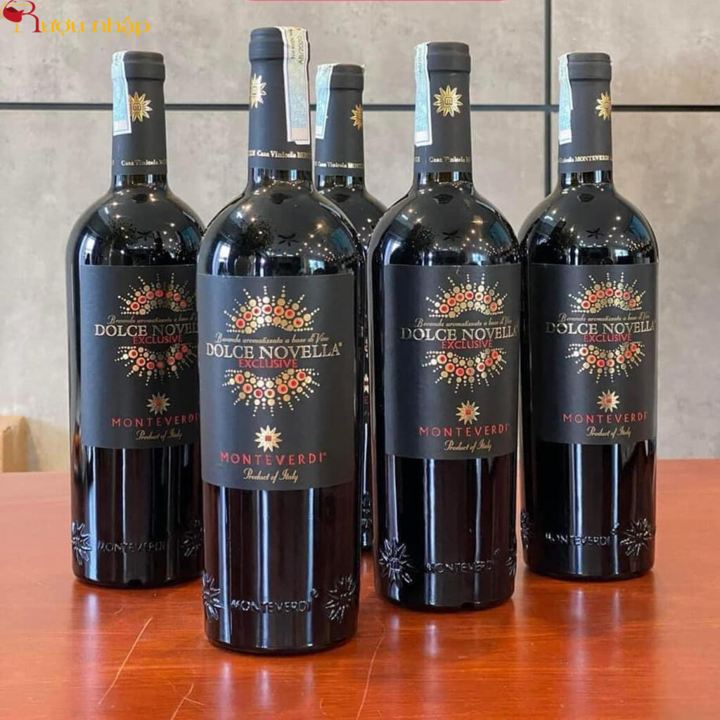 vang ngọt Monteverdi Dolce Novella Hoàng Đế đặc biệt
