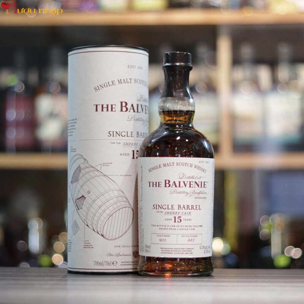 Rượu Balvenie 15 năm Single Barrel Sherry Cask