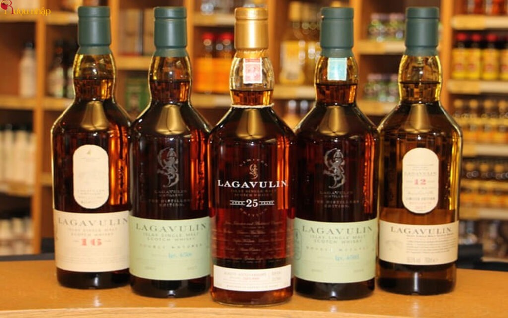 Các sản phẩm rượu Lagavulin