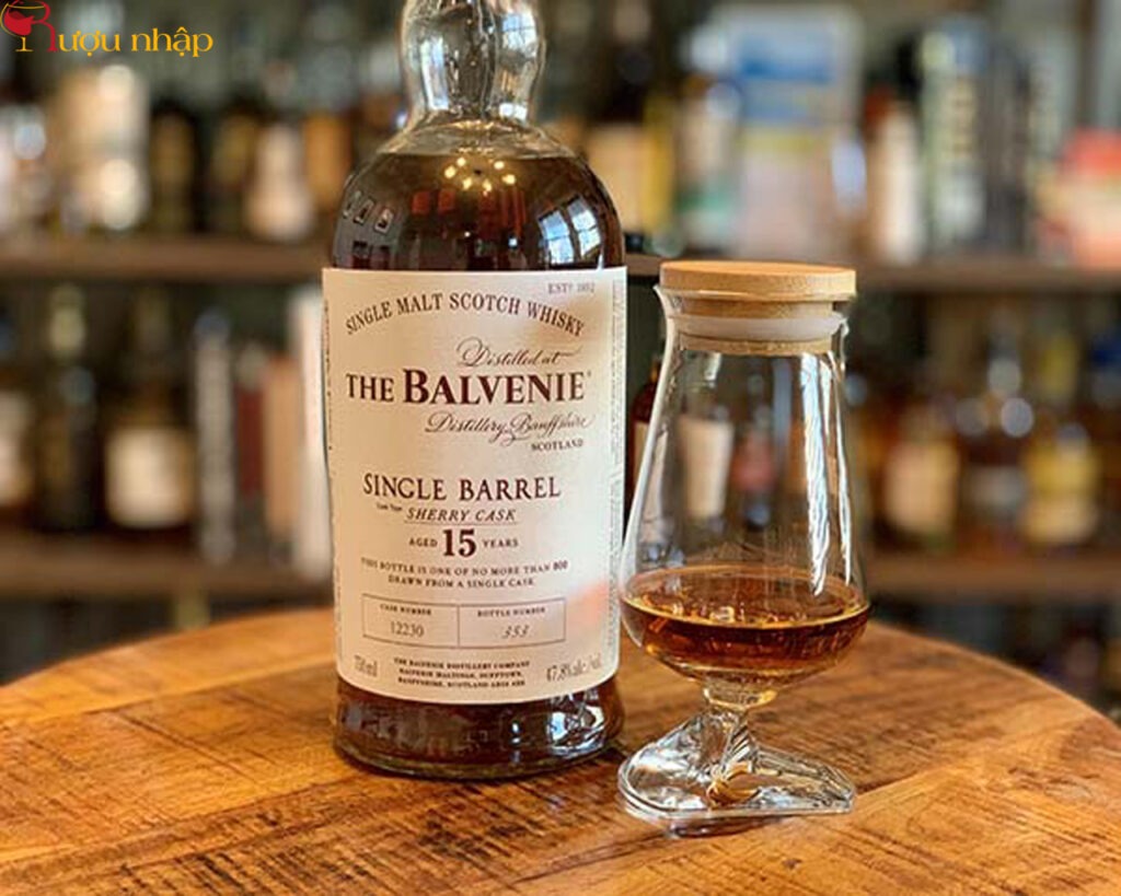 Rượu Balvenie 15 năm Single Barrel Sherry Cask