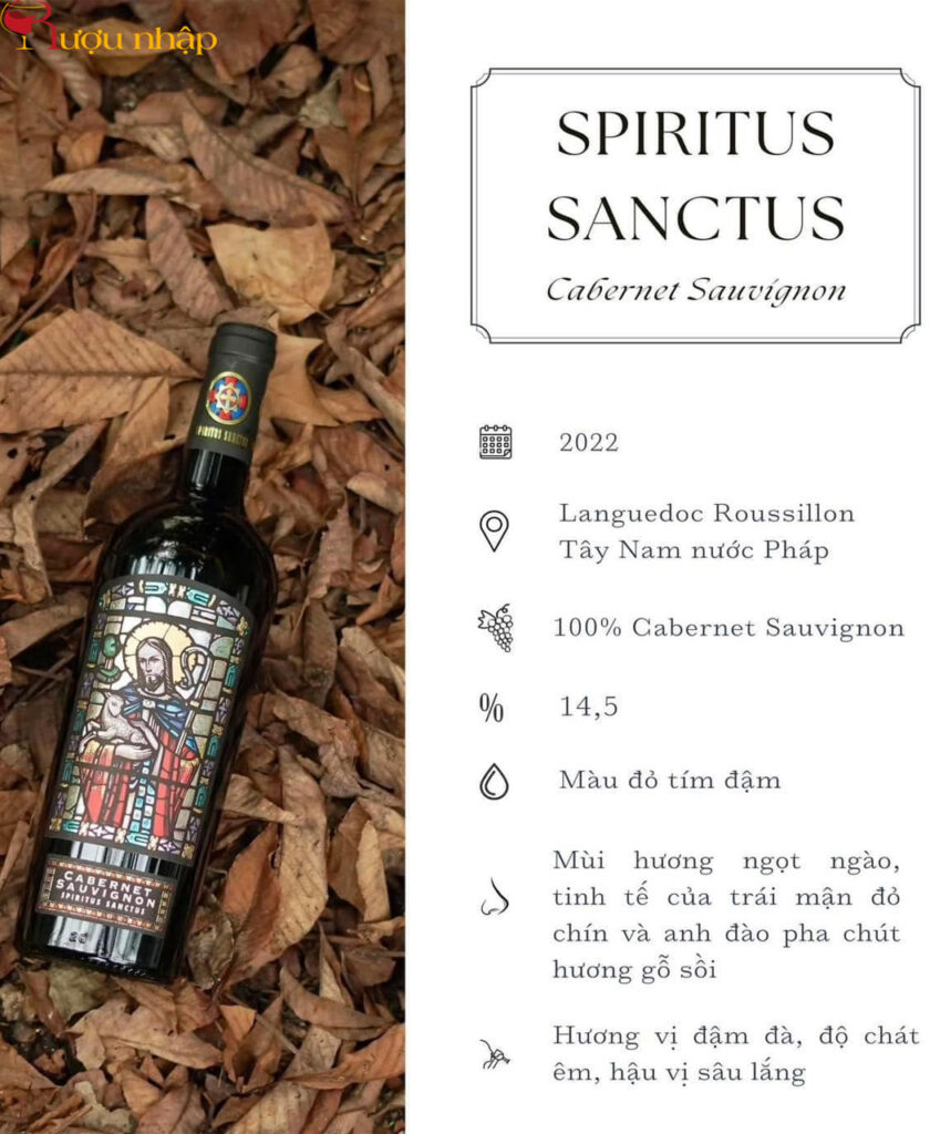 Rượu Vang Pháp Spiritus Sanctus
