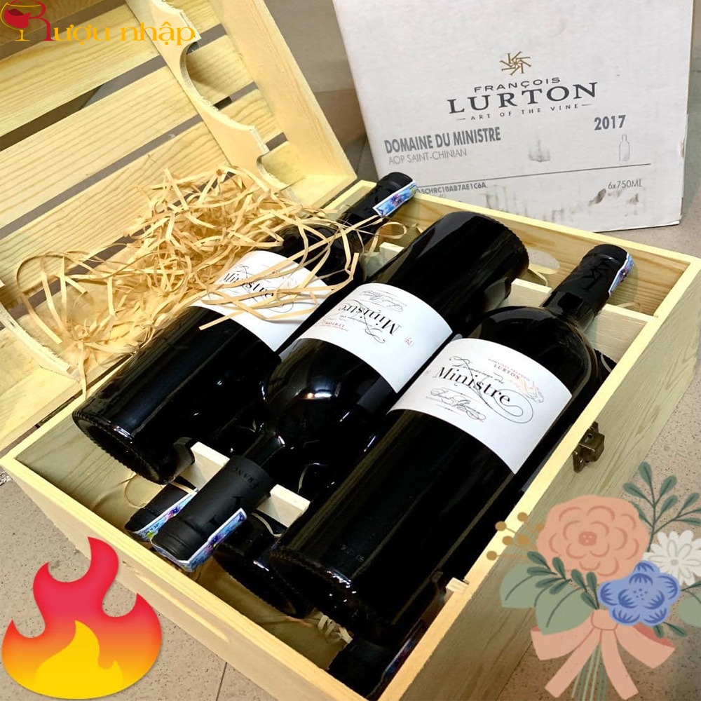 Vang Pháp Domaine du Ministre Rượu vang Pháp Ministre (Bộ trưởng)