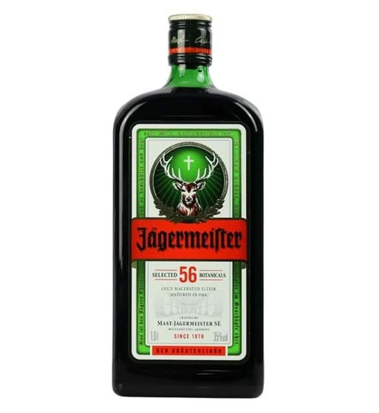 Rượu thảo mộc Jagermeister 1 Lít Rượu thảo mộc Jagermeister 1 Lít