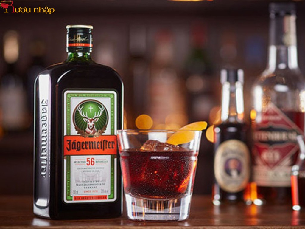 Rượu thảo mộc Jagermeister 1 Lít Rượu thảo mộc Jagermeister 1 Lít