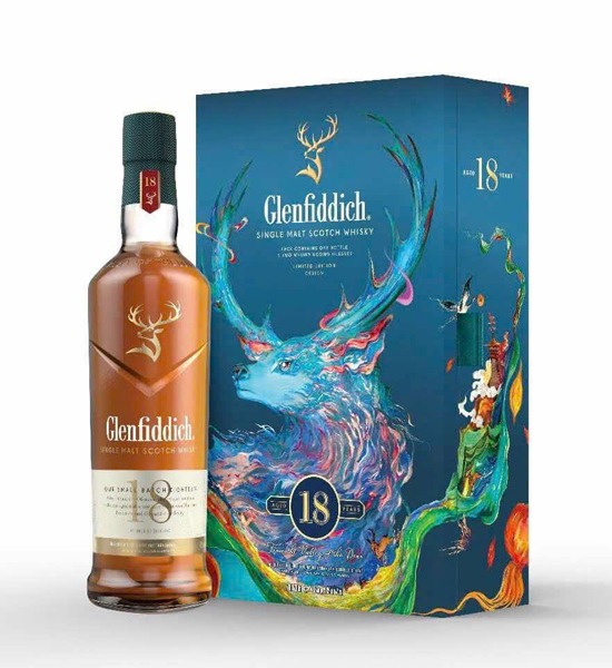 Rượu Glenfiddich 18 Năm Hộp Quà Tết 2025
