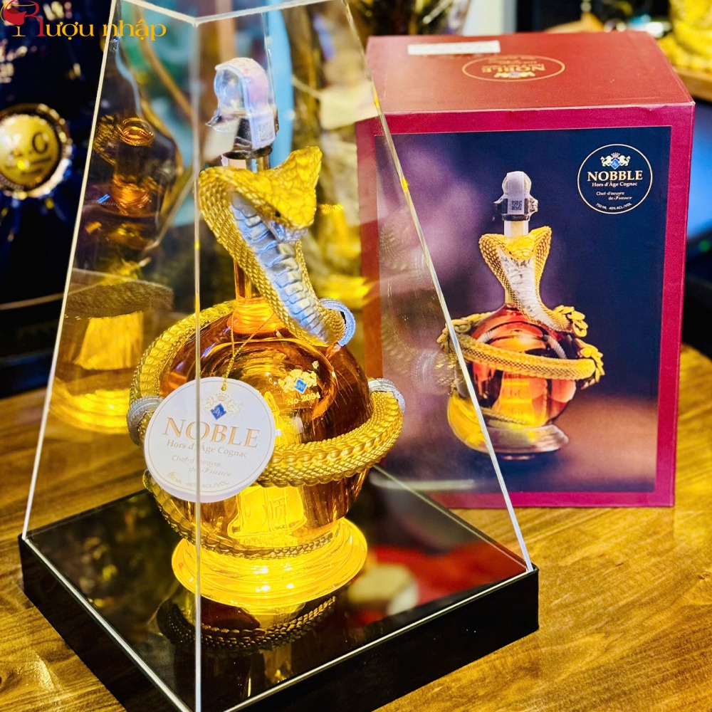 Rượu Rắn Ôm Châu Nobble Cognac 2025 Giá Tốt