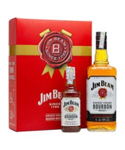 Jim Beam Bourbon 1L Hộp quà Tết 2025