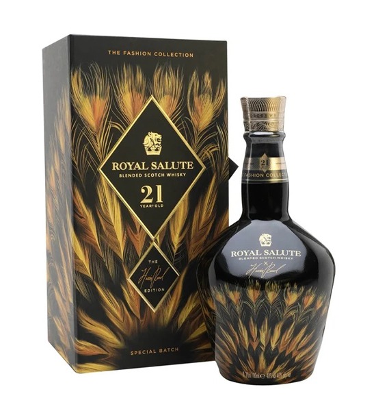 Royal Salute 21 Year Old Harris Reed Edition - Gold Flagon Royal Salute 21 Year Old Harris Reed Edition - Gold Flagon
