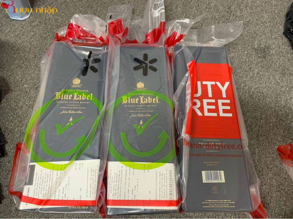 Blue Label Xách Tay Duty Free Rượu Johnnie Walker Blue Label Xách tay Giá tốt nhất