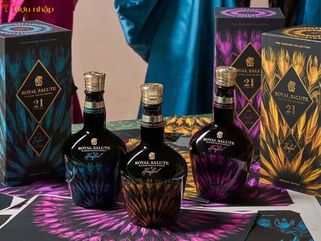 Royal Salute 21 Year Old Harris Reed Edition Rượu Royal Salute 21 Years Old Harris Reed Edition