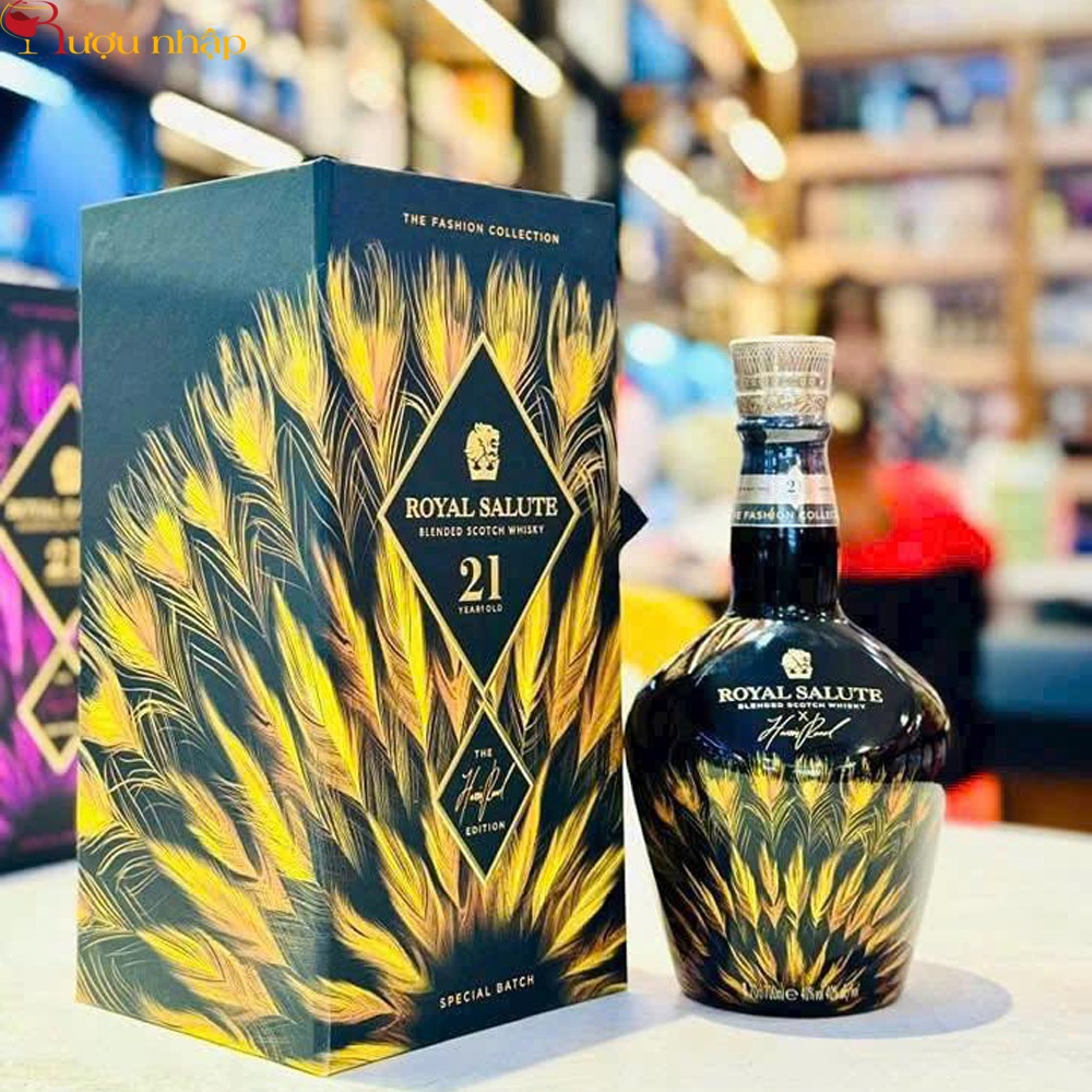 Royal Salute 21 Year Old Harris Reed Edition Rượu Whisky Royal Salute 21 Year Old The Harris Reed Edition