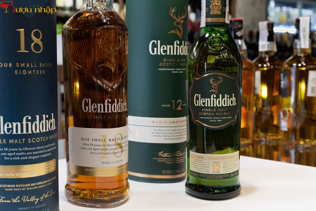 Mua Rượu Glenfiddich chính hãng Tại Rượu Nhập