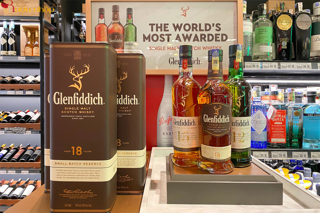 cách phân biệt rượu Glenfiddich thật và giả