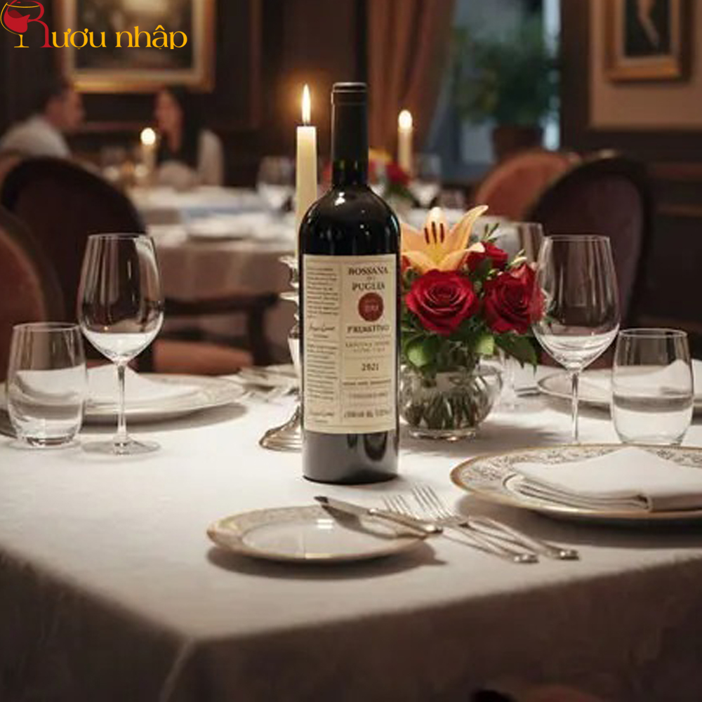 Rượu Vang Ý Rossana Di Puglia Primitivo Giá Tốt