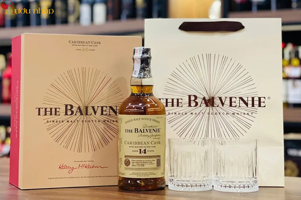 Rượu Balvenie 14 Sét hộp quà Tết 2026